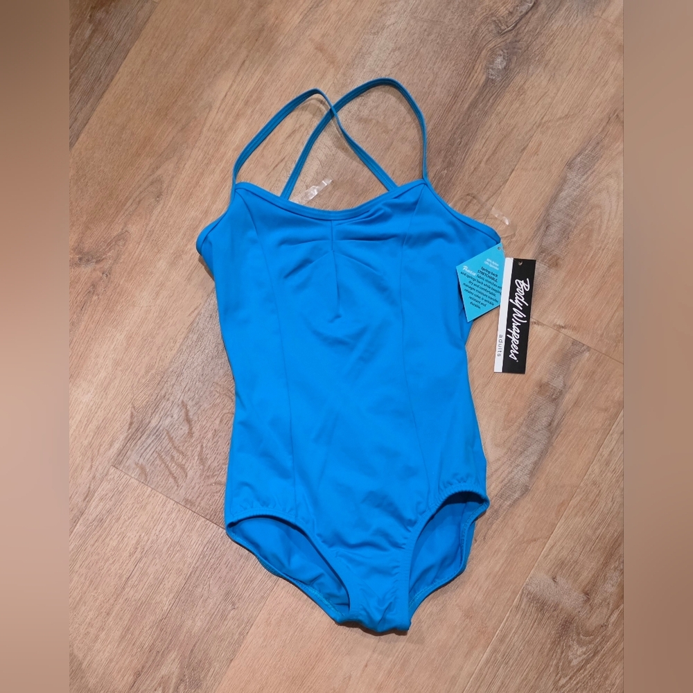 Body Wrappers Vibrant Blue Leotard - S. (012)